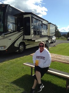 Cocktail hour in Likely, CA