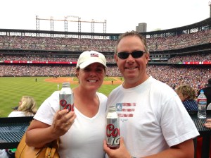 Rockies game at Coors Field