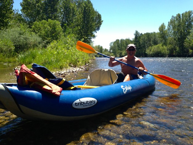 Kayaking the Boise River