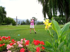 Golfing in Penticton