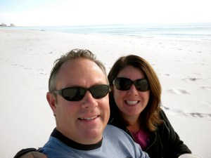 Christmast Morning on the beach