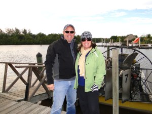 We were bundled for the ride!