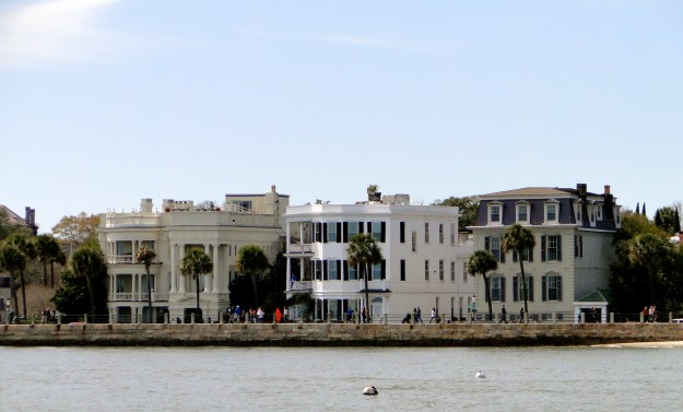 Battery Street in downtown Charleston, a promenade of mansions