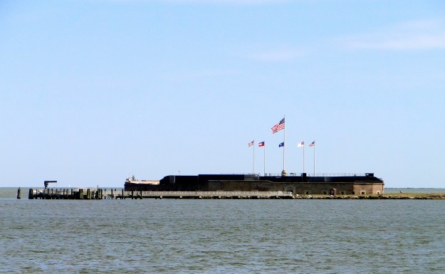 Ft. Sumter, first shots fired of the Civil War