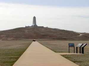The Monument from afar