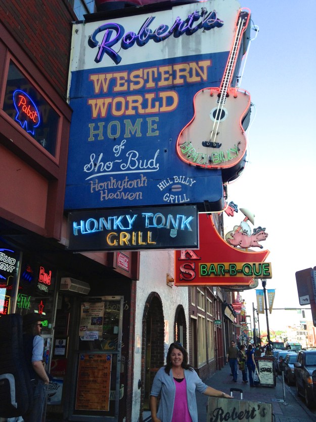 The scene on Broadway