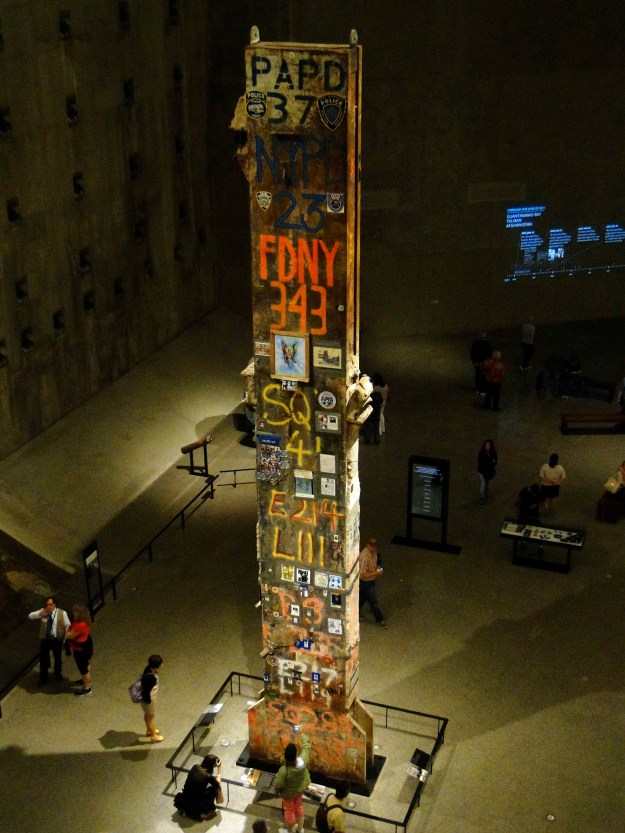 The symbolic last column that was left standing throughout the cleanup process