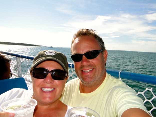 Ferry Ride home, "a diary day!"