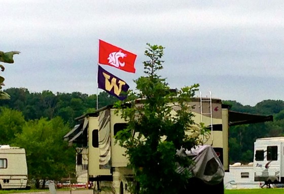 Our spot at Sugar Bottom Campground