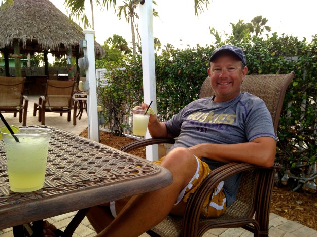 Margarita's by the pool on or last day