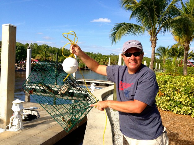 Catching Blue Crab right from our site!