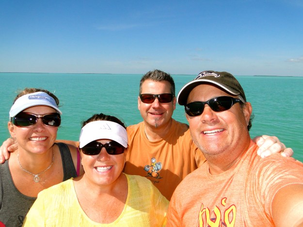 The crew in Key Largo