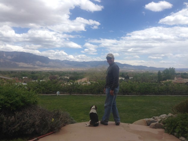 Wine Tasting in Sante Fe and my new Beagle friend, Sparkler