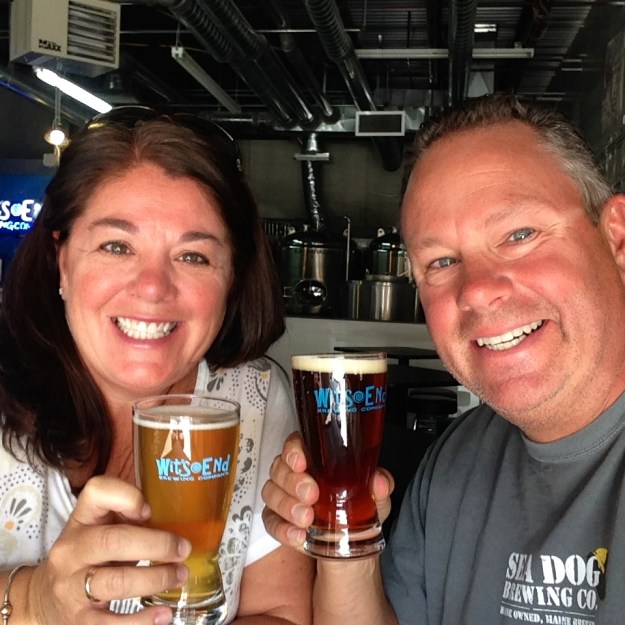 Wit's End Brewery - cheers Joe!