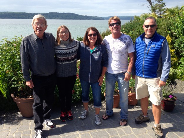 Dad, Jane, me, Jeff & Mike